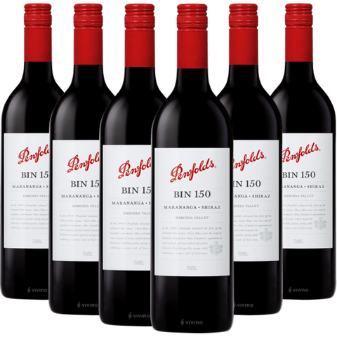 Penfolds Bin 150 Marananga Shiraz 2016 - 軟木塞 - 6 瓶裝