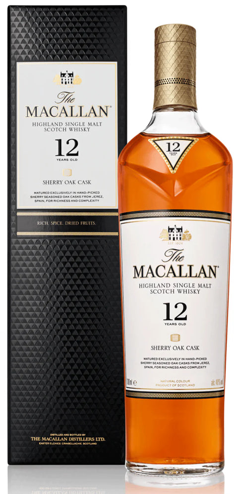 Macallan 12 Sherry Oak Cask (舊版)