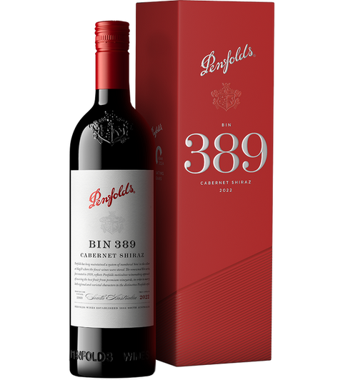 Penfolds Bin 389 Cabernet Shiraz 2022 (帶盒)