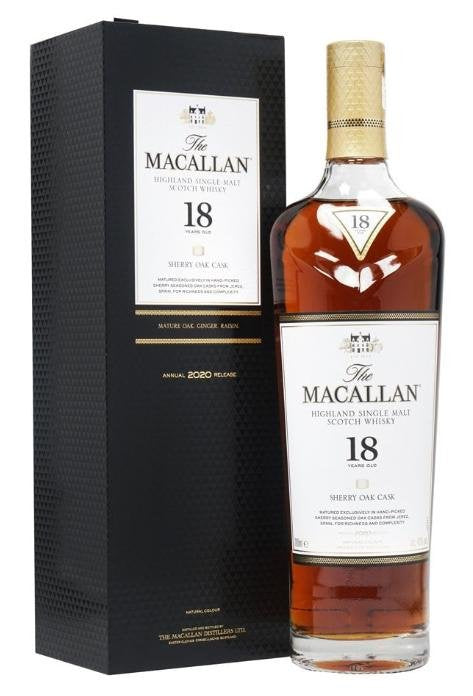 Macallan 18 Years Sherry Cask 2022 Release (700mL)