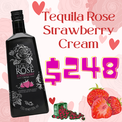 龍舌蘭玫瑰草莓奶油