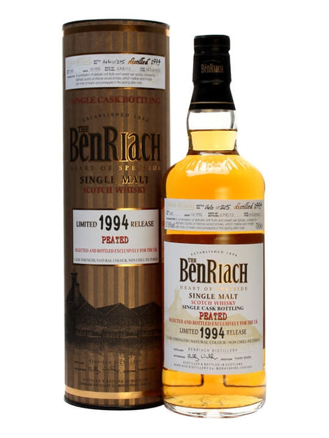 BenRiach 1994 (Peated) (19 Years)