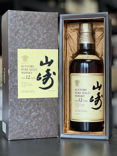 Yamazaki 山崎 12Y Pure Malt 金花 Old Version 1990s 禮盒