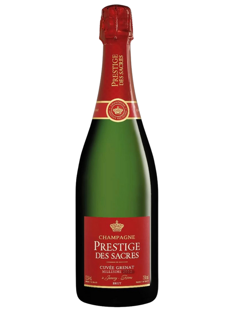 Champagne Prestige Des Sacres Cuvee Grenat Millesime 2013