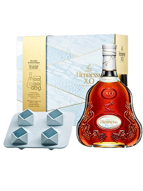 Hennessy X.O. Cognac and Ice Mould Gift Set