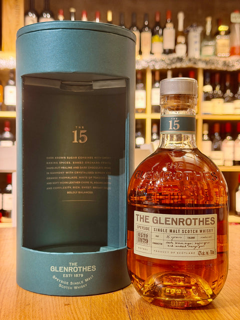 The Glenrothes 15 Year Old Single Malt Scotch Whisky