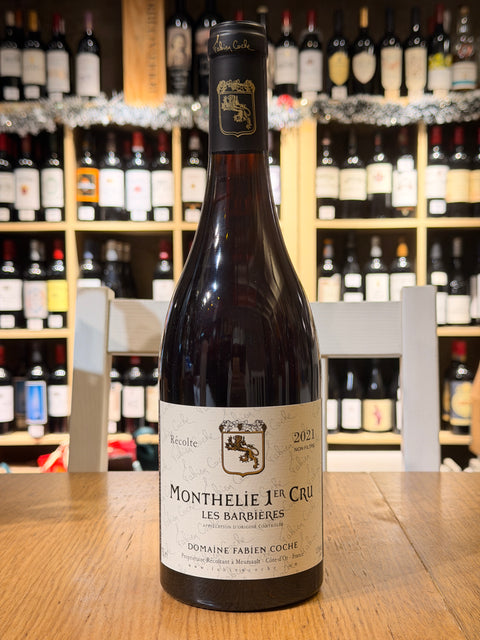2021 Domaine Fabien Coche Monthelie 1er Les Barbieres