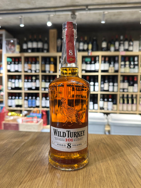 Wild Turkey 8 year old bourbon whiskey