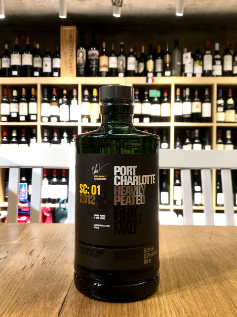 Bruichladdich Port Charlotte Heavily Peated SC:01 2012 Islay Single Malt Whisky