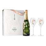 Perrier Jouet Belle Epoque Brut Champagne 2014 - 2 Glass Gift Pack