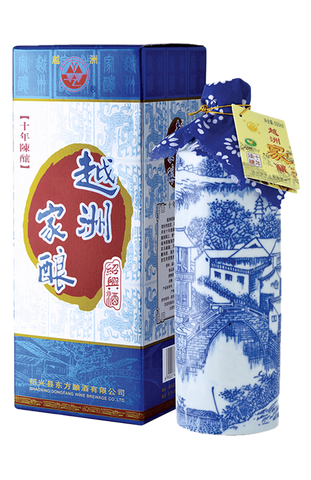 越洲家釀十年白瓷瓶裝