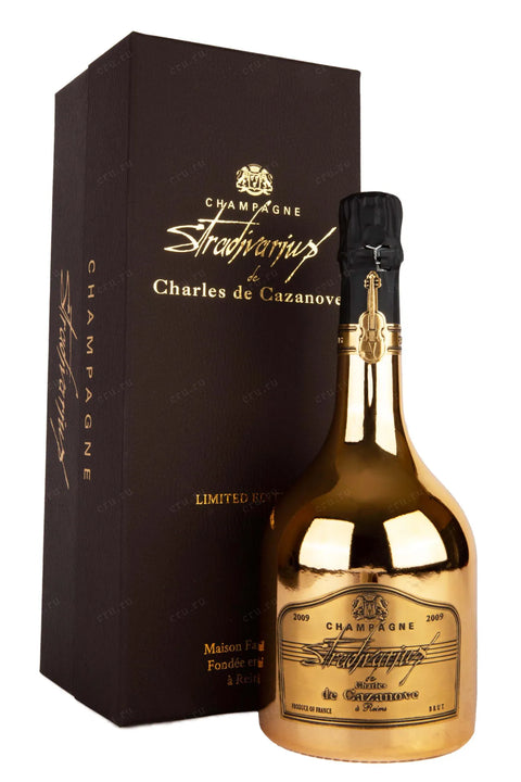 Charles de Cazanove Stradivarius Brut 2009 （禮盒裝）