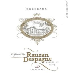 章。 Rauzan Despagne 特級葡萄酒 2015