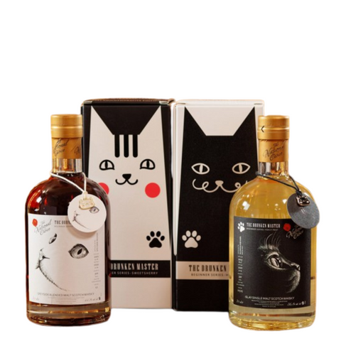 醉俠 黑白貓系列 The Drunk Master Black and White Cat Whisky